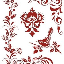 Схема вышивки «Узоры7»