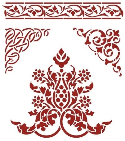 Уголок - монохром - оригинал