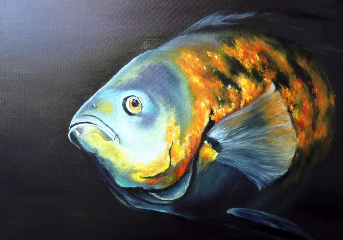 Большущая рыбина - рыба - оригинал