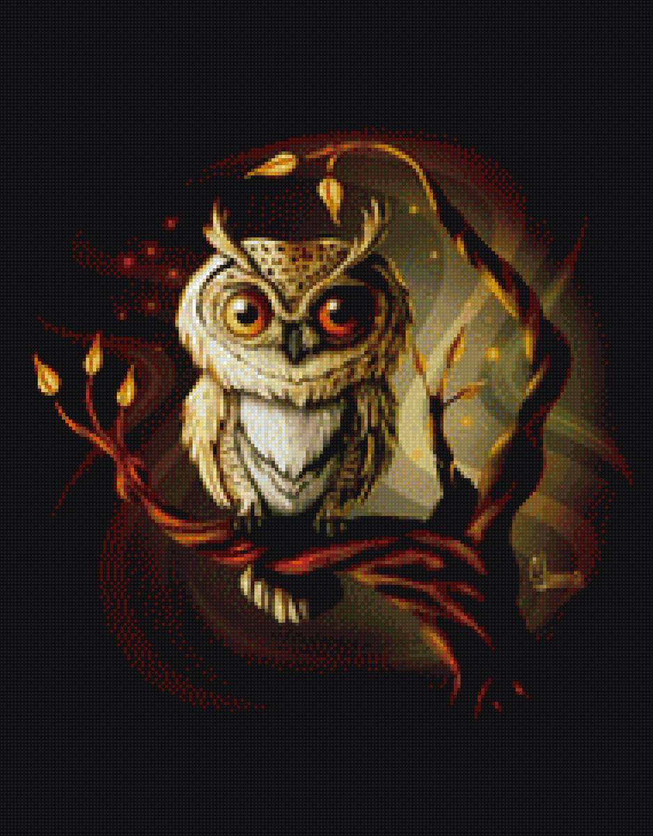 ночной страж - птицы, совы - предпросмотр