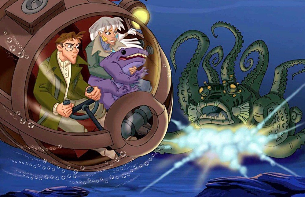 Атлантида - мульт, мультфильм - оригинал