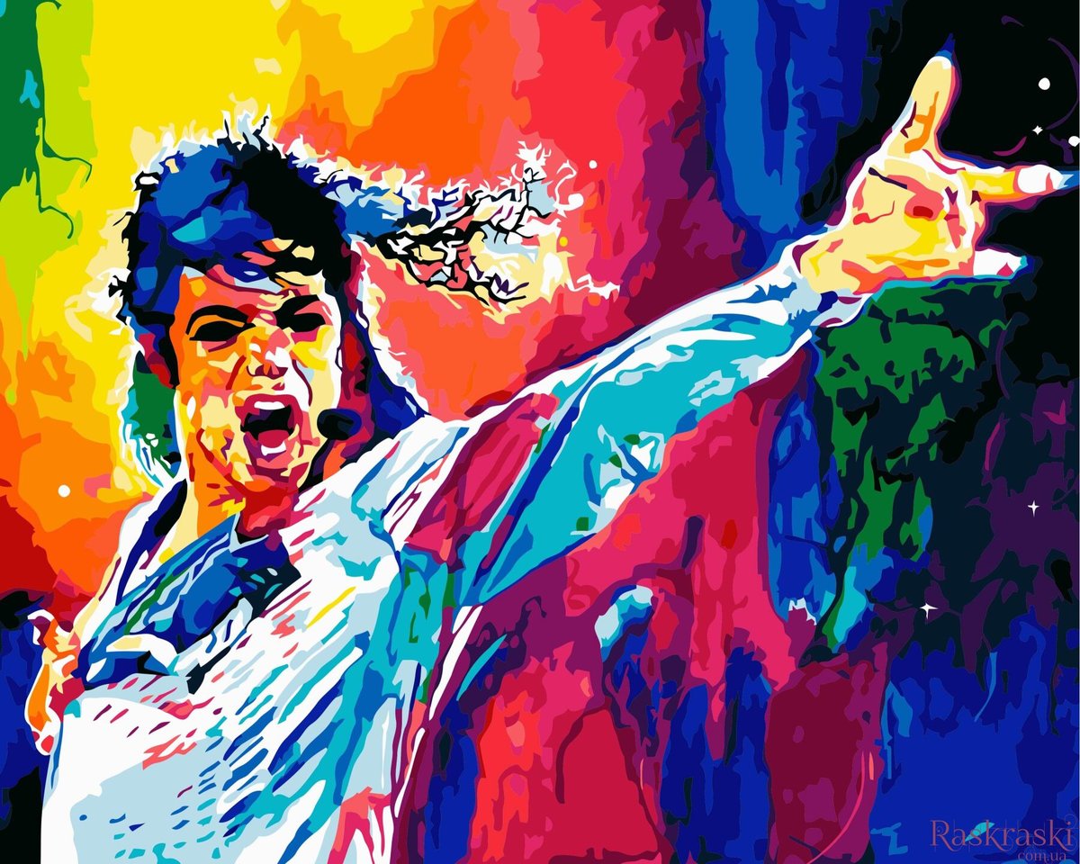Майкл Джексон - поп-арт, майкл джексон, музыка - оригинал