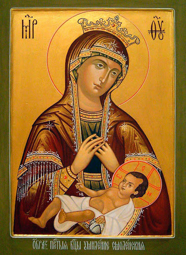 Икона Божьей Матери Умиление Смоленская - иконы - оригинал
