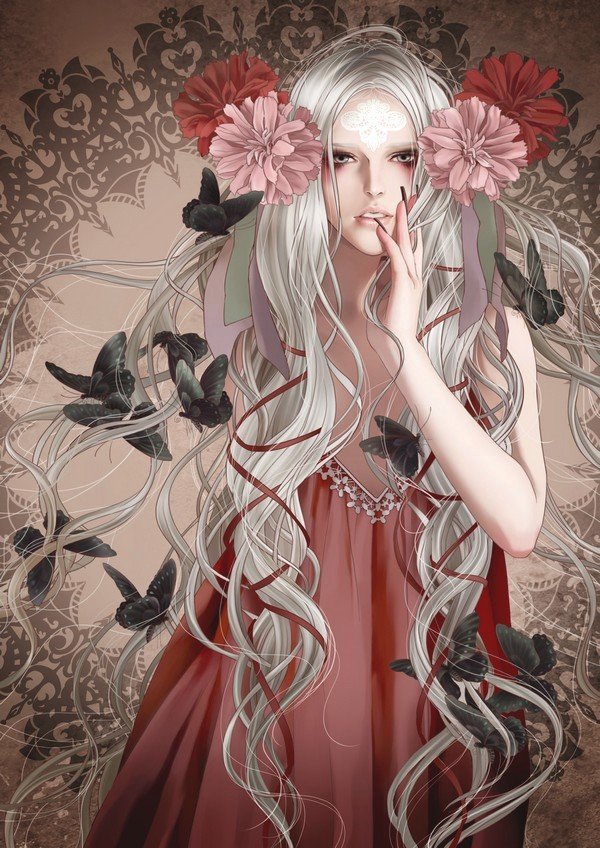 Девушка - оригинал