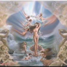 Схема вышивки «афродита»