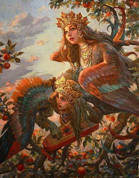 Гарпии - мифология - оригинал