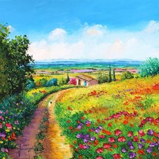 Схема вышивки «Пейзаж 2»