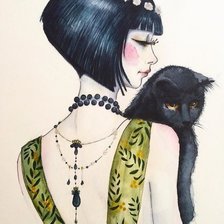 Схема вышивки «Татьяна и Тилль»