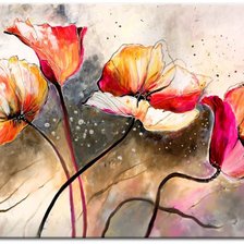 Схема вышивки «amapolas»