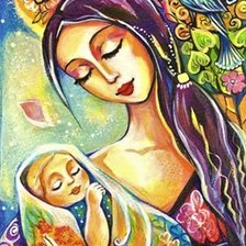 Схема вышивки «Madre»