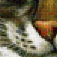 Предпросмотр схемы вышивки «котик» (№2093380)