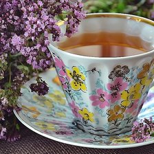 Схема вышивки «Чай»