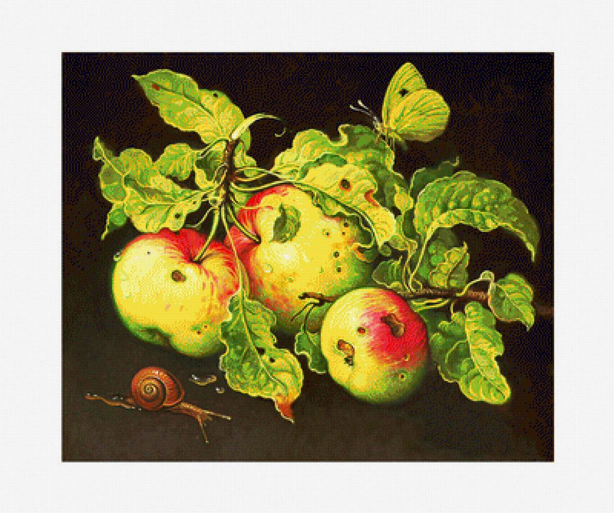 Натюрморт. - натюрморт, живопись., фрукты - предпросмотр