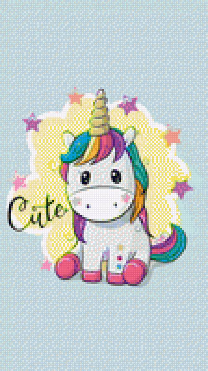 Единорожка - детские, радуга, единорожка - предпросмотр