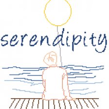 Схема вышивки «serendipiti»