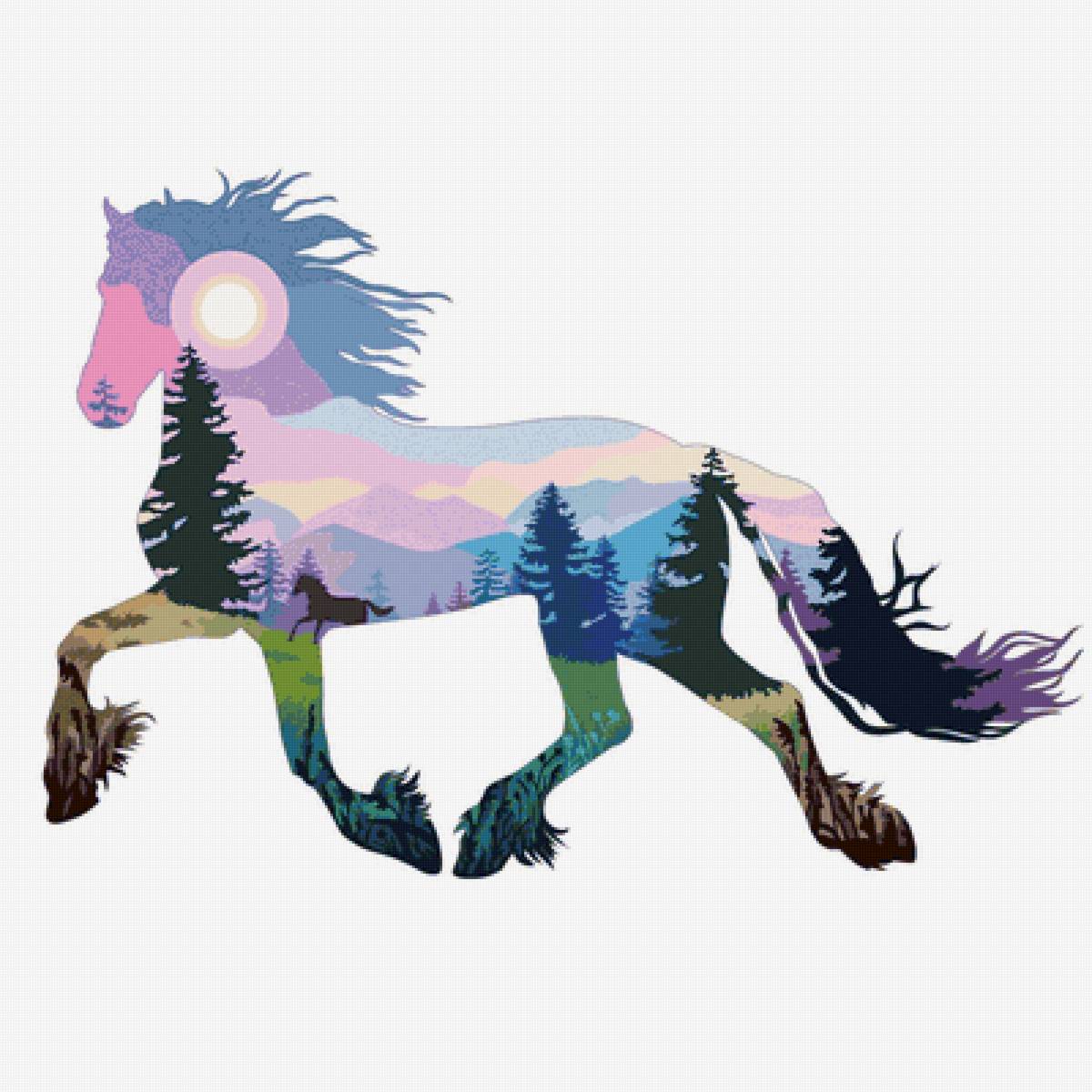 Конь - конь, лошадь - предпросмотр