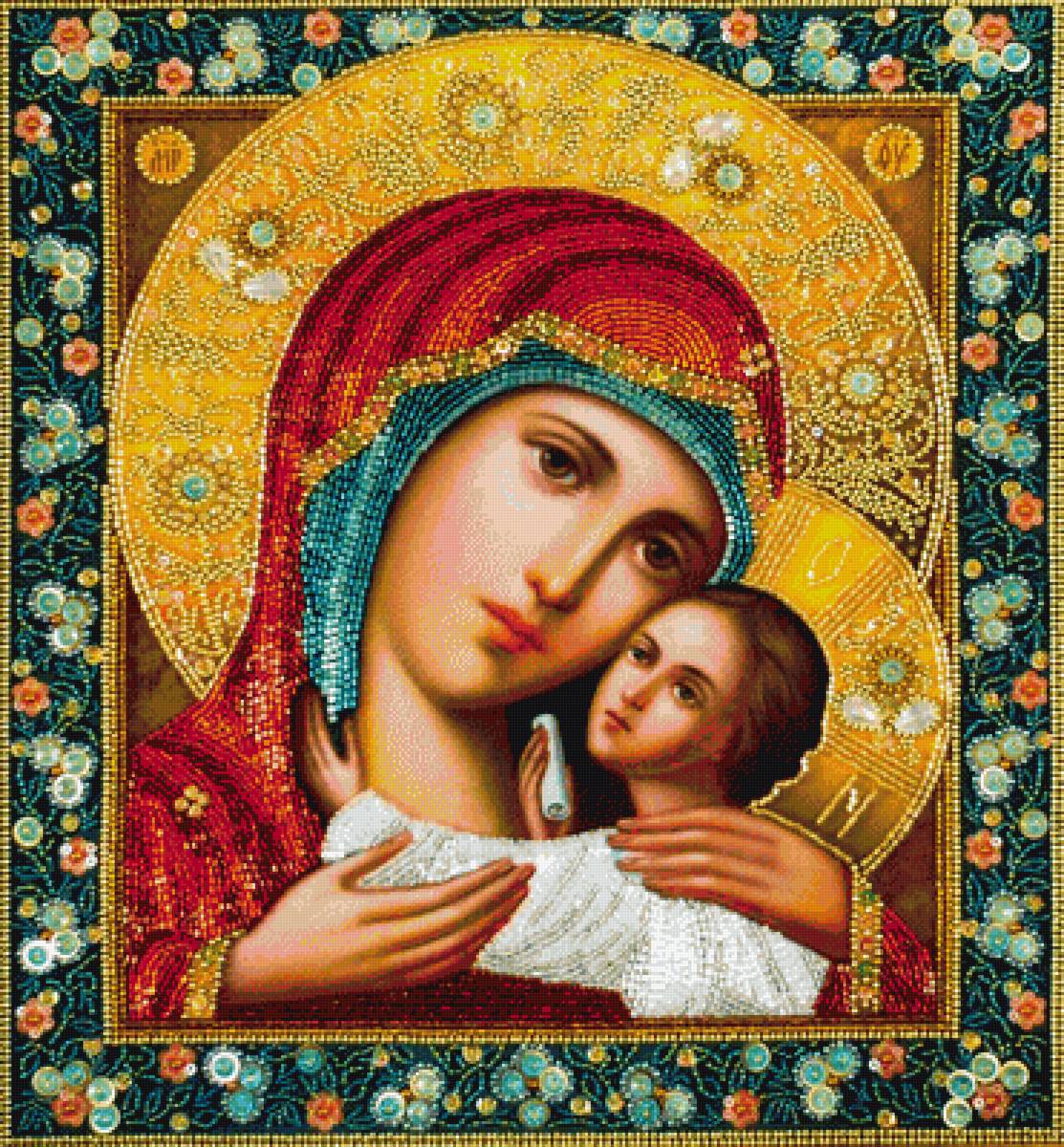 Касперовская икона Божьей Матери - иконы - предпросмотр