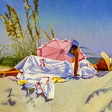 Схема вышивки «Pleasant Break.»