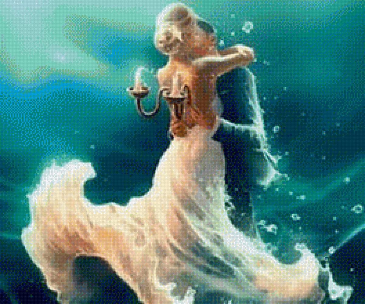 Танец в голубом - танец - предпросмотр