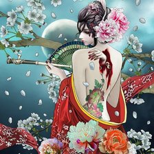 Схема вышивки «Tatuaje»