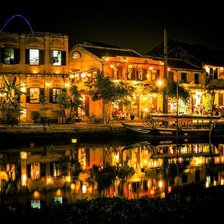 Схема вышивки «Night in Hoi An_ Viet Nam»