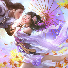 Схема вышивки «Пара»