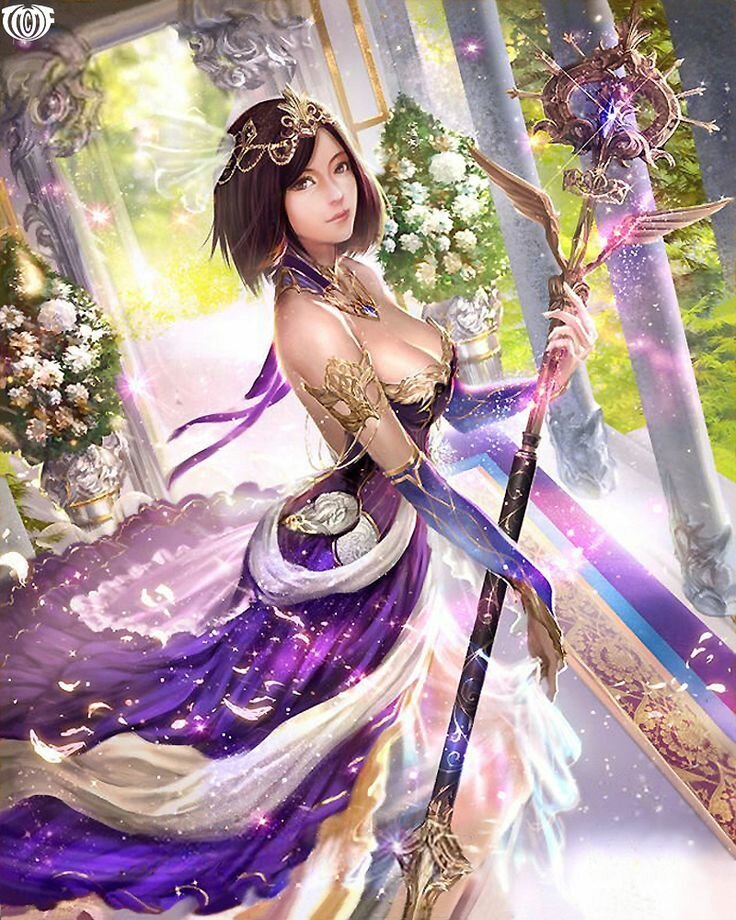 Девушка - сказка, фэнтези, иллюстрация - оригинал