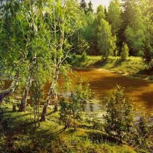 Схема вышивки «природа»