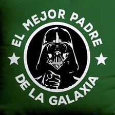 Схема вышивки «El mejor padre de la galaxia»