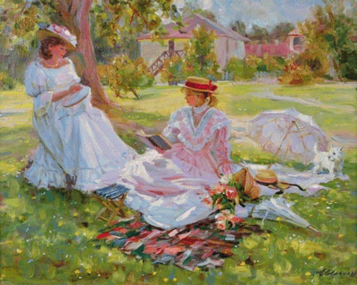 пикник - деревня, природа - предпросмотр