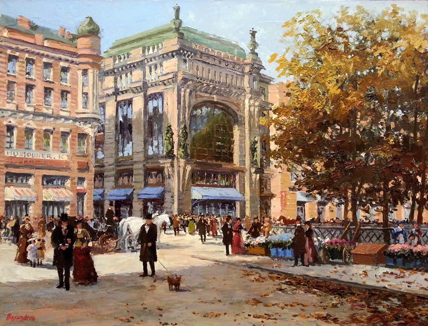 дом Елисеевых - петербург, старый город - оригинал