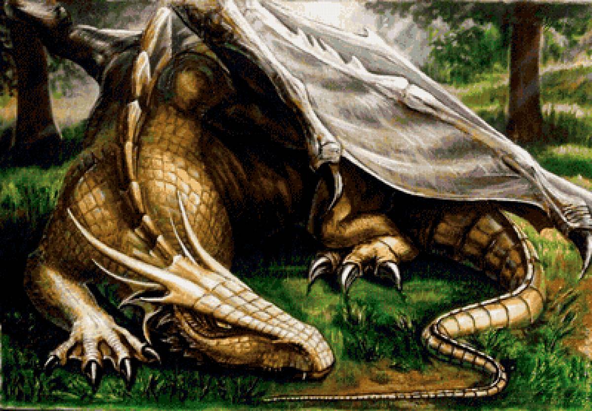 Дракон - сказка, животные, персонаж, мифическое существо, дракон - предпросмотр