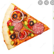 Схема вышивки «Пицца»