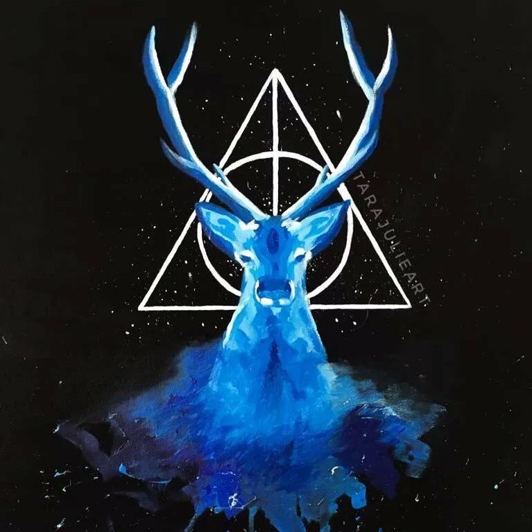 Патронус - патронус, олень, гарри поттер - оригинал