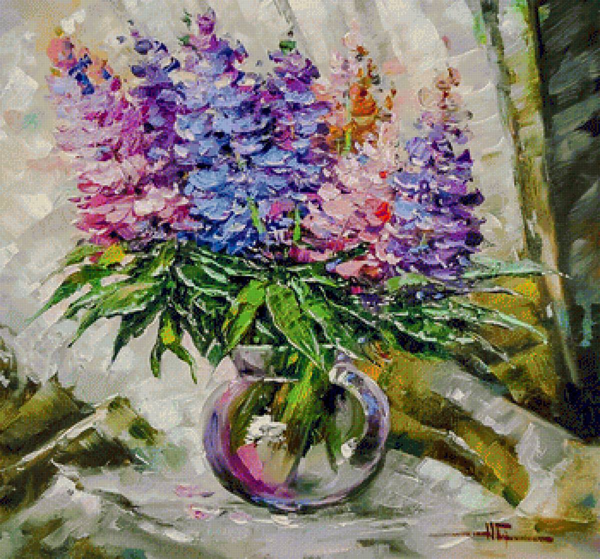 Lupin Vase. - flowers and gardens. - предпросмотр
