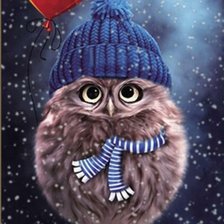 Схема вышивки «Совушка»