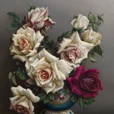 Схема вышивки «reino de las rosas»