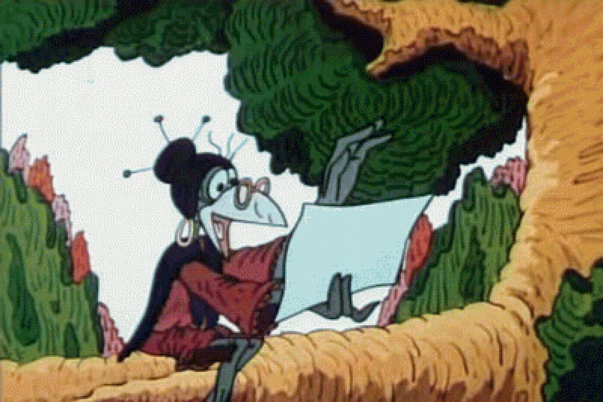 Ворона - мульт, мультфильм - предпросмотр