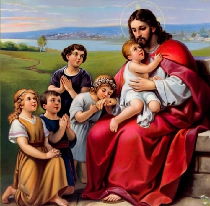 Молитва за дітей - ікона - оригинал