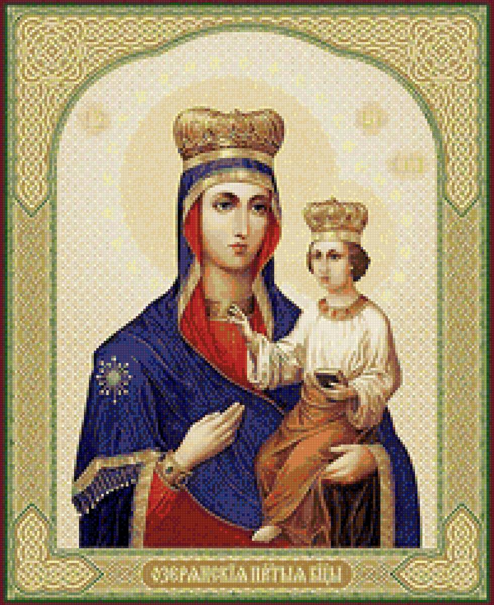 Озерянская икона Божьей Матери - религия, иконы - предпросмотр