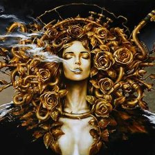 Схема вышивки «девошка»