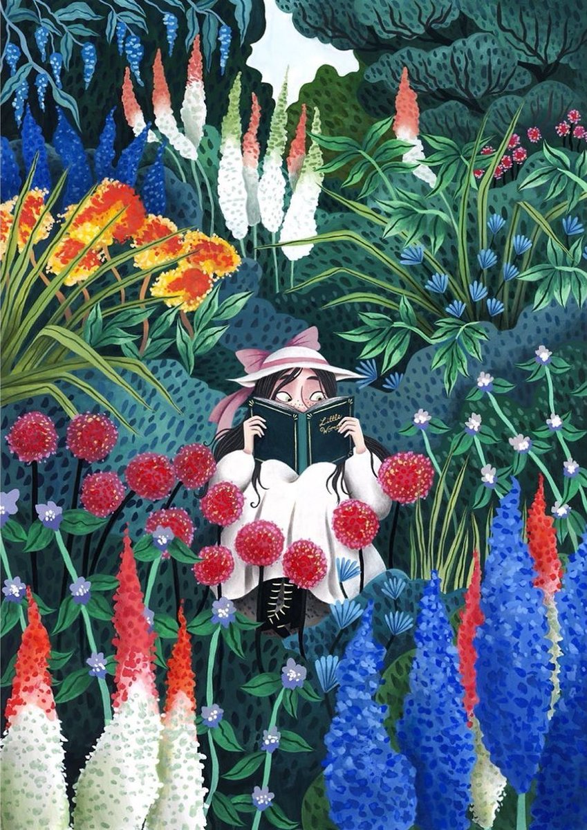 Цветы - сказка, цветы, книга, лето - оригинал