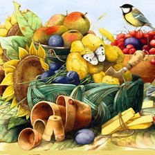 Схема вышивки «Хороший урожай»