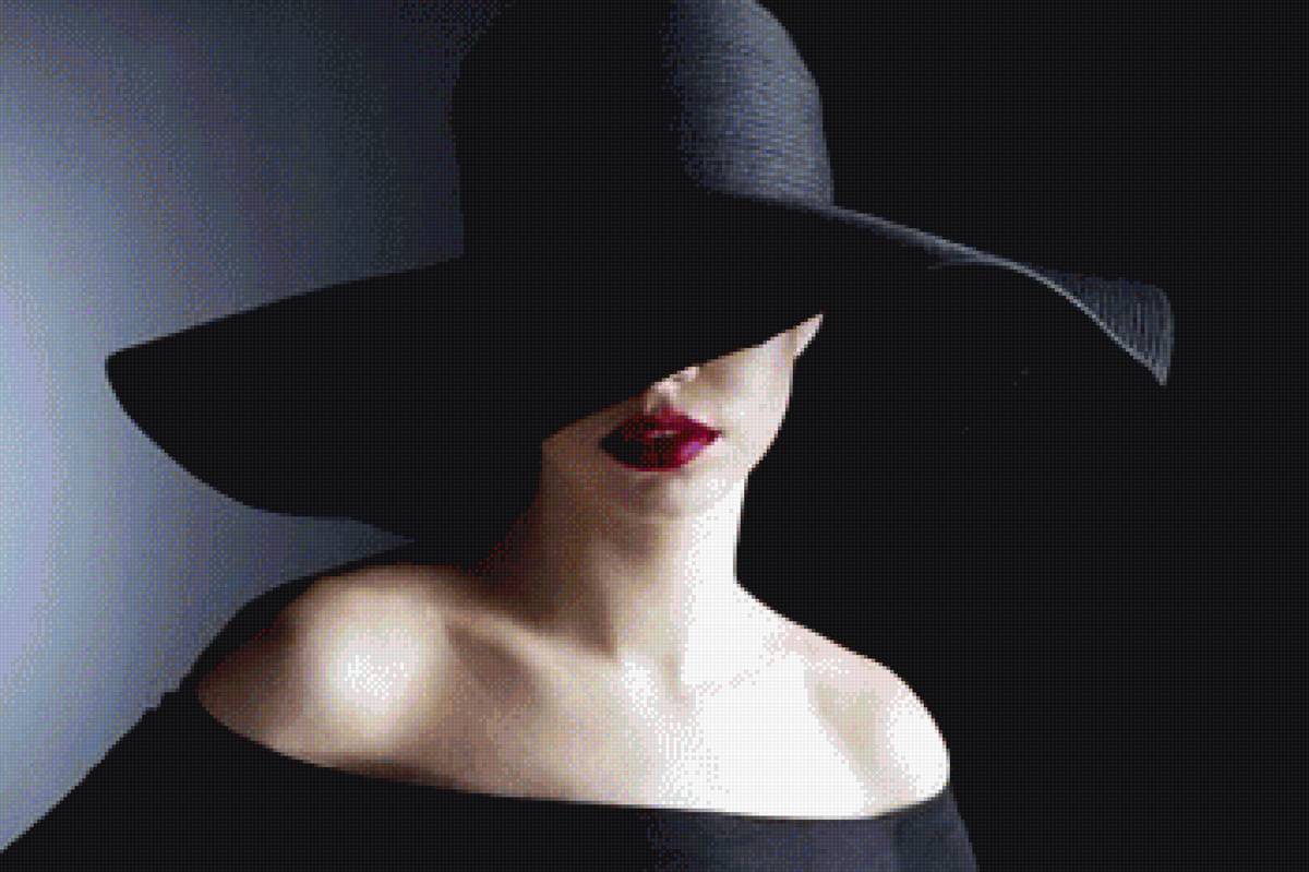 Дама в шляпе - серия "женский натюрморт" - предпросмотр