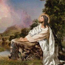 Схема вышивки «Pan Jezus»