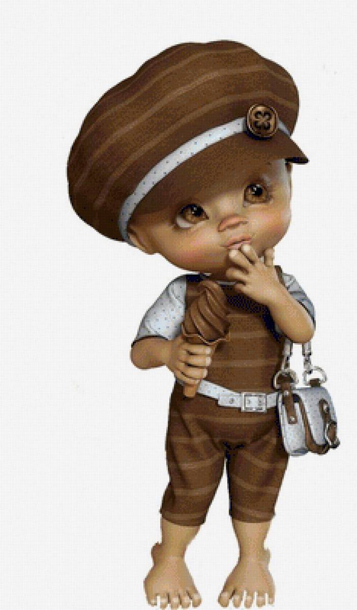 ШОКОЛАДНОЕ МОРОЖЕНОЕ - дети - предпросмотр