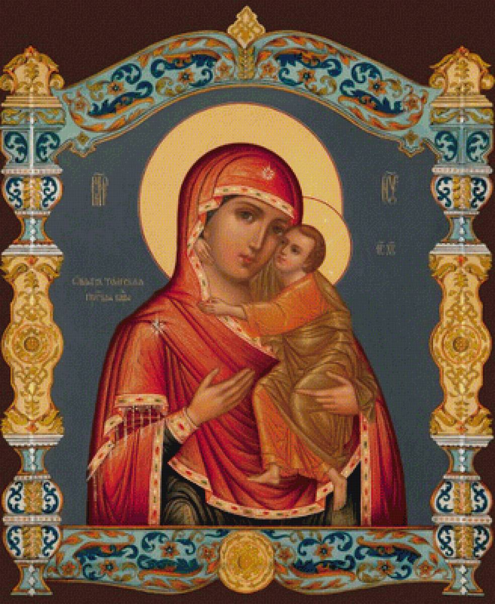 Толгская икона Божьей Матери - иконы - предпросмотр