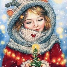 Схема вышивки «новогодняя»