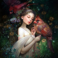 Схема вышивки «сказка»