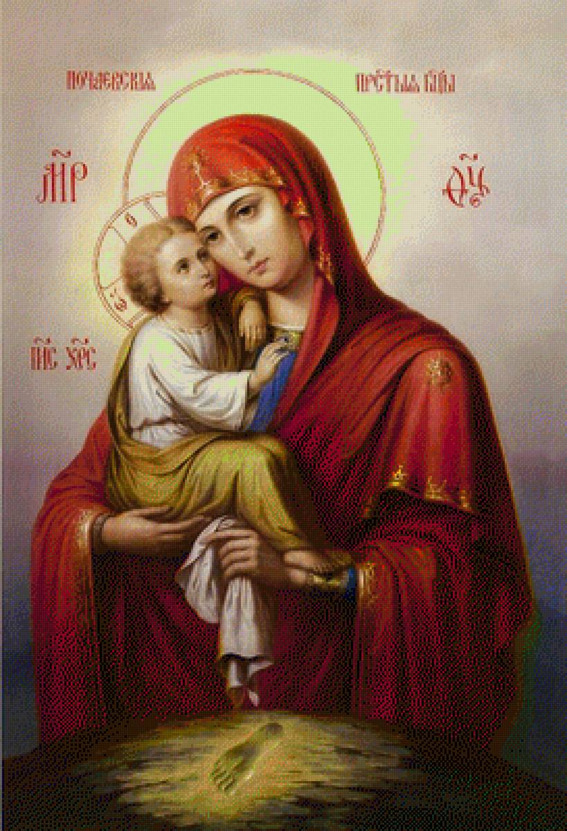 Богоматерь - икона, богоматерь, богоматерь почаевская - предпросмотр